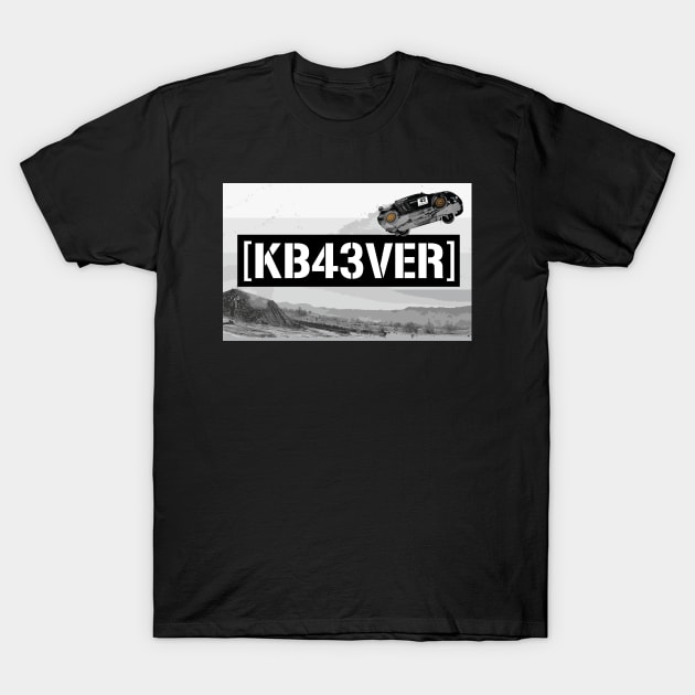 Gymkhana JUMP GDB JDM Rally Cross WRC Car 43 block 43ver KBR43VER T-Shirt by cowtown_cowboy